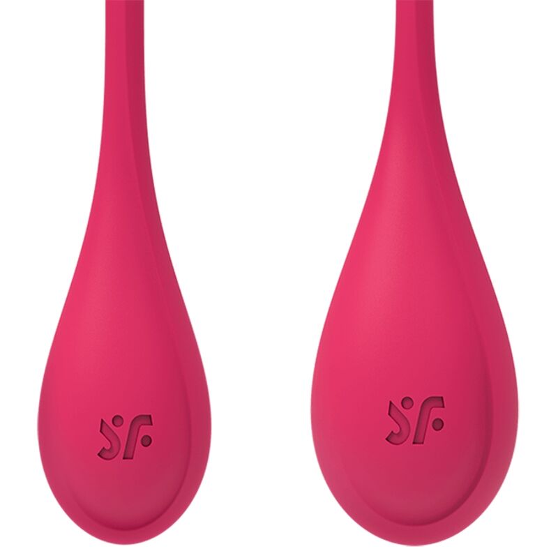 SATISFYER - YONI POWER 1 TRENINGSSETT RØDT