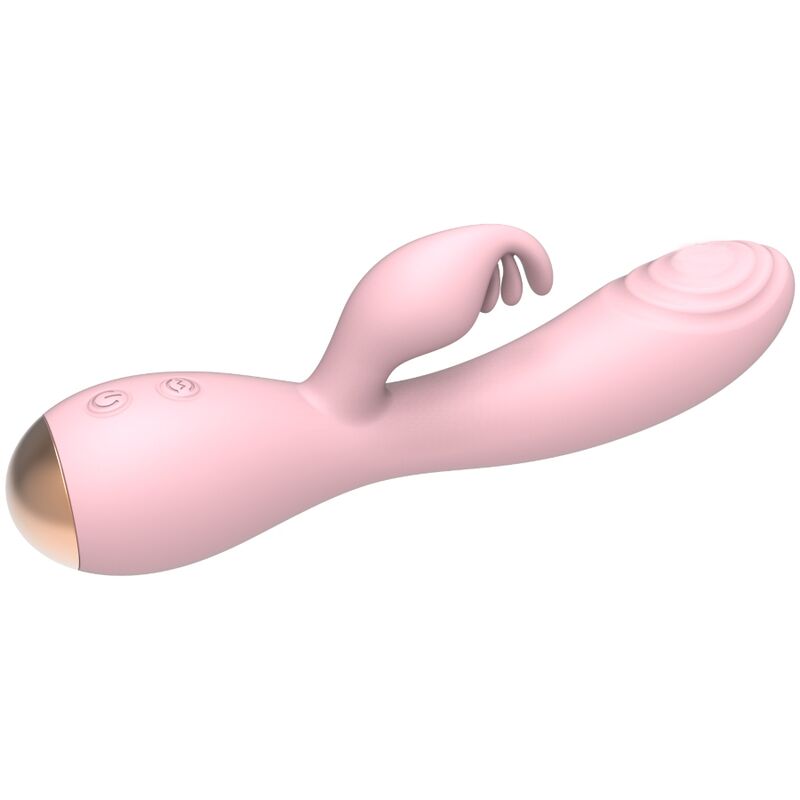 NALONE - MAGISKE PINNEVIBRATOR MED KANIN - LYS ROSA
