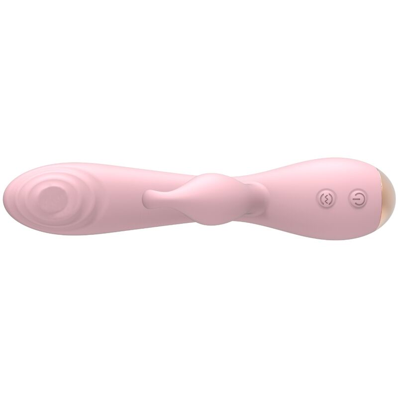 NALONE - MAGISKE PINNEVIBRATOR MED KANIN - LYS ROSA