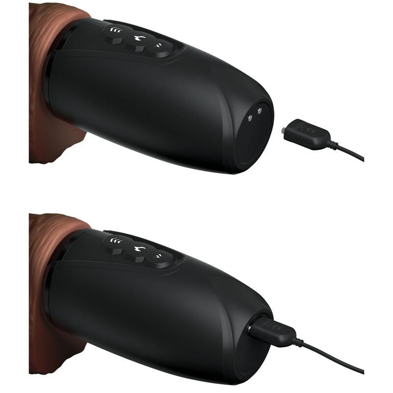 KONGEPIKK - PLUSS TRIPPEL TRUSSEL BRUN HUDFARGE