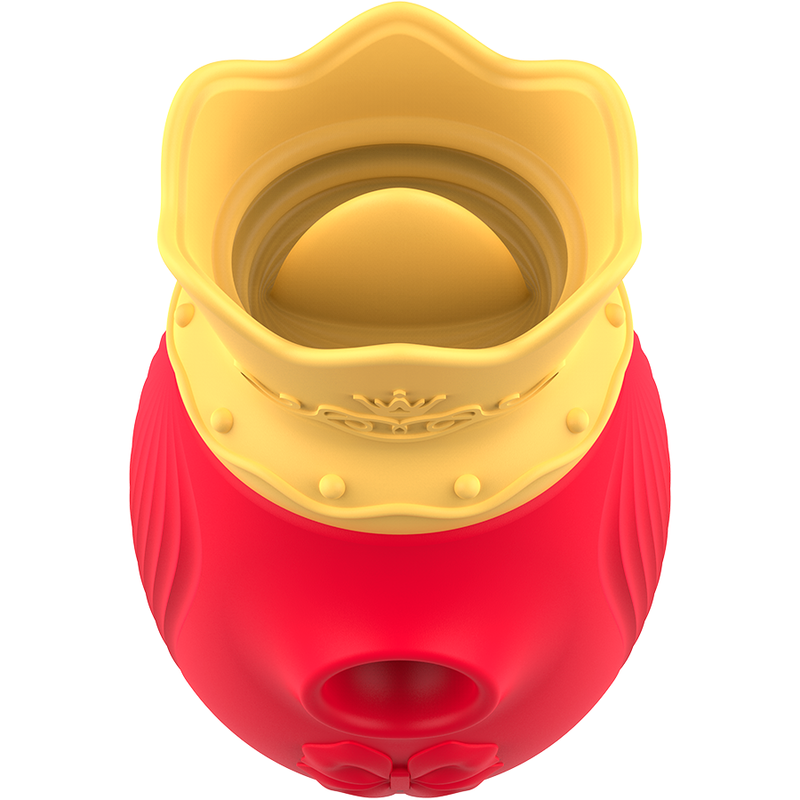 INTENS - KLITORISSTIMULATOR 10 SUGE- OG SLIKKEMODI - RØD