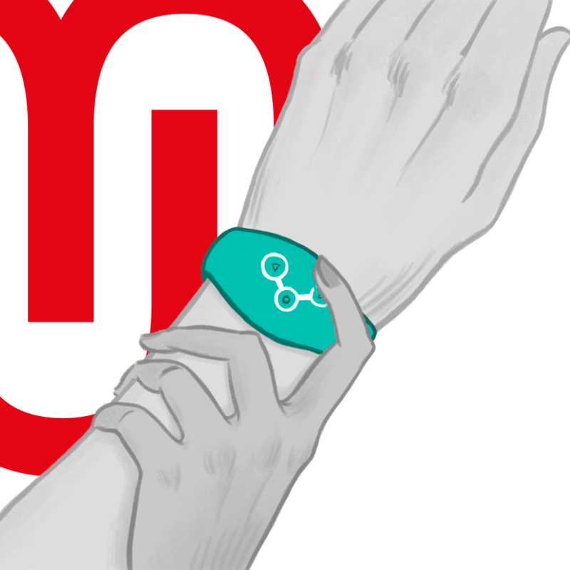 WATCHME – TRÅDLØS TEKNOLOGIKLOKKE AQUAMARINE