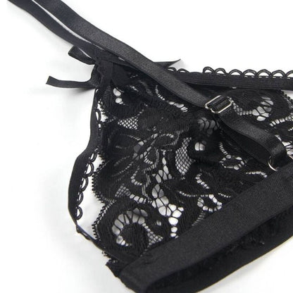 SUBBLIME - TREDELERS SETT BH + HÅNDBELTE + THRING L/XL