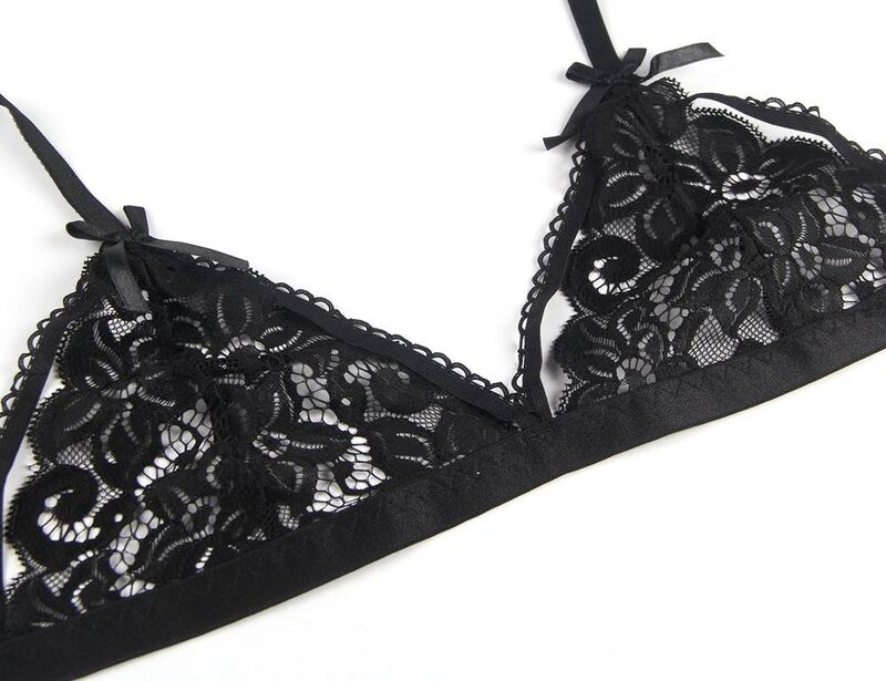 SUBBLIME - TREDELERS SETT BH + HÅNDBELTE + THRING L/XL