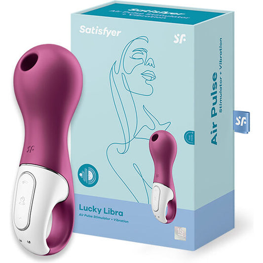 SATISFYER - LUCKY LIBRA STIMULATOR OG VIBRATOR