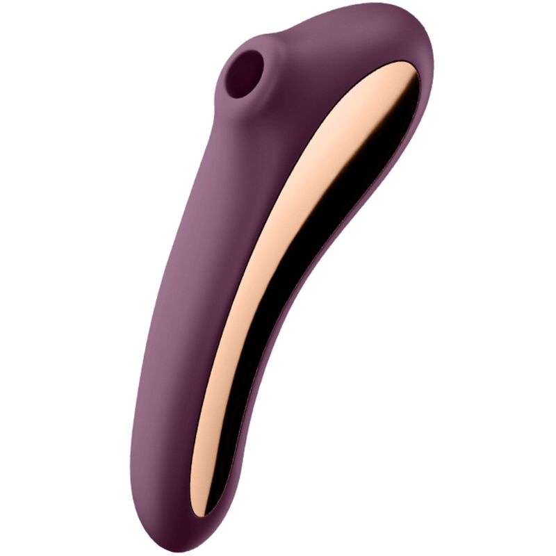 SATISFYER - DUAL KISS AIR PULSE VIBRATOR VINRØD