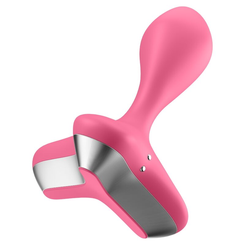 SATISFYER - GAME CHANGER PLUGGVIBRATOR ROSA