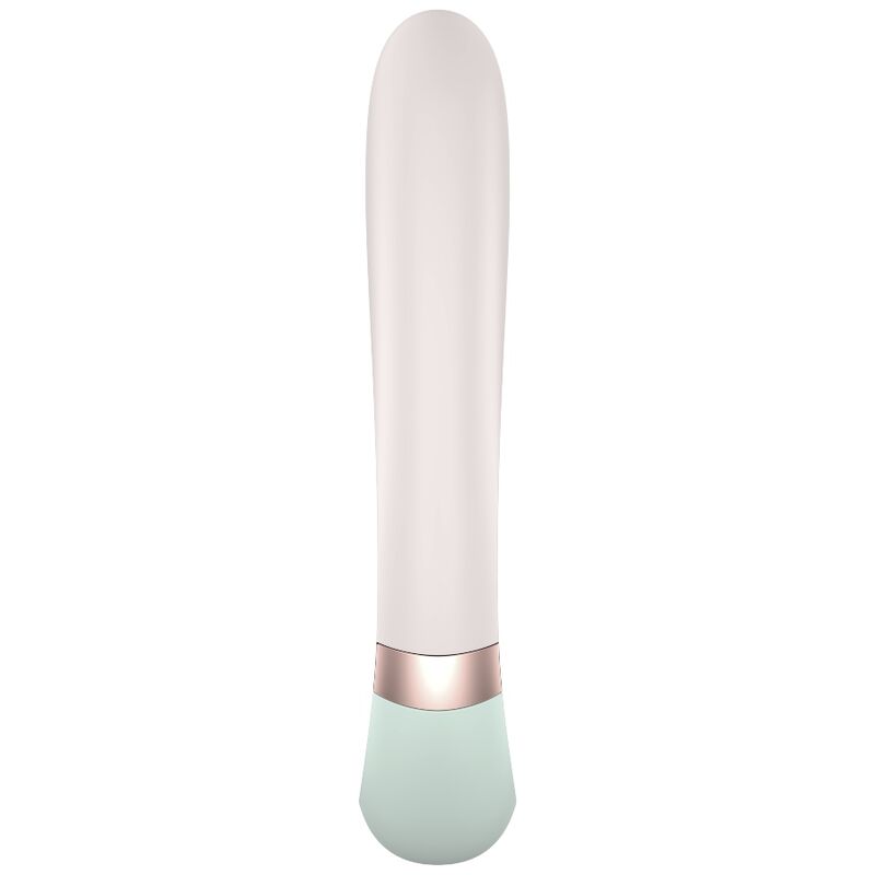 SATISFYER - HEAT BOLGE VIBRATOR APP HVIT