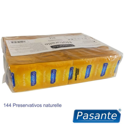 PASANTE - KONDOMER NATURELLE BAG 144 ENHETER