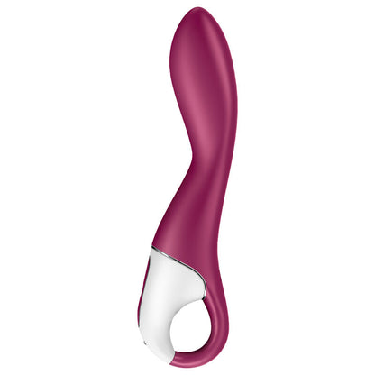 SATISFYER - OPPVARMET SPENNING GSPOT VIBRATOR