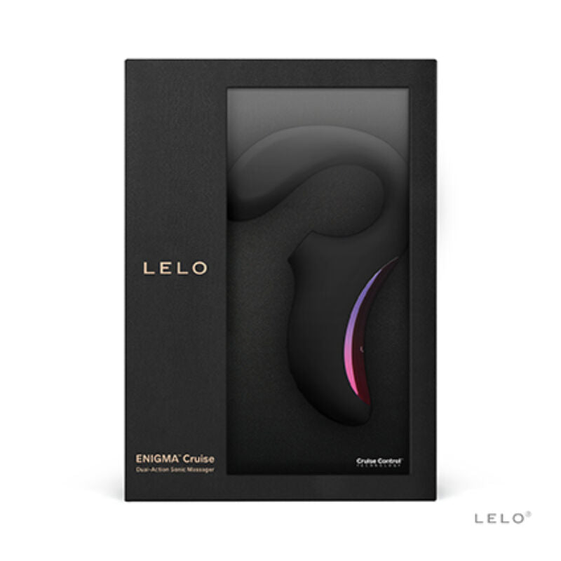 LELO - ENIGMA CRUISE DOBBEL STIMULERING SONISK MASSASJER SVART