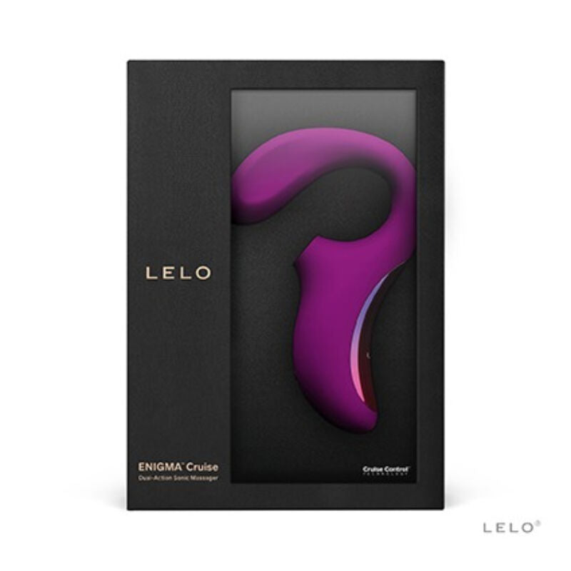 LELO - ENIGMA CRUISE DOBBEL STIMULERING SONISK MASSASJER LILLA