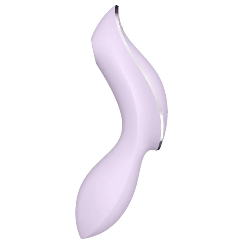 SATISFYER - CURVY TRINITY 2 AIR PULSE VIBRATOR LILLA