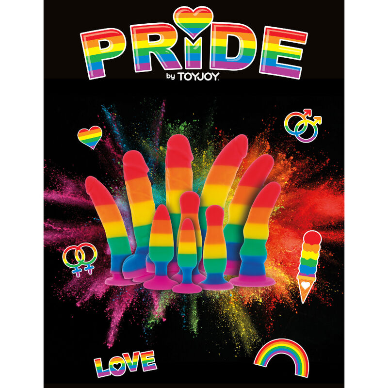 PRIDE - LHBT-FLAGGPLUGG TWINK 8,5 CM