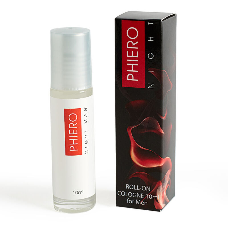 500 KOSMETIKKPRODUKTER - PHIERO NIGHT MAN PARFYMEFEROMONER FOR MENN MED ROLL-ON
