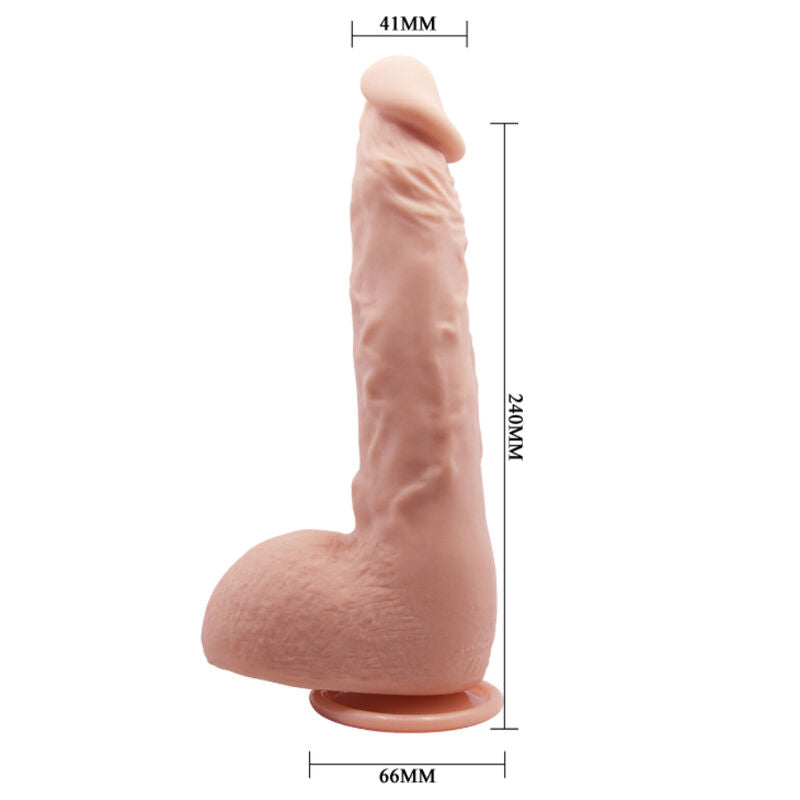 BAILE - REALISTISK DILDO JASON NATURLIG 24 CM