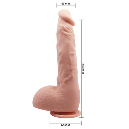 BAILE - REALISTISK DILDO JASON NATURLIG 24 CM