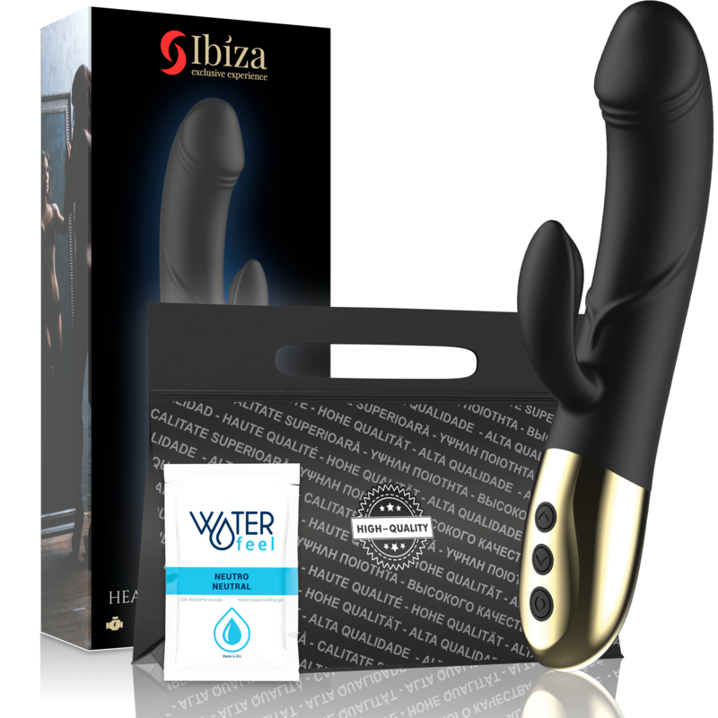 IBIZA - KRAFTIG ANATOMISK VIBRATOR MED KANIN