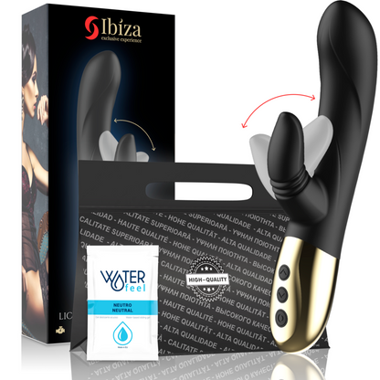 IBIZA - VIBRATOR NY OPPLEVELSE MED SLIKKE KANIN