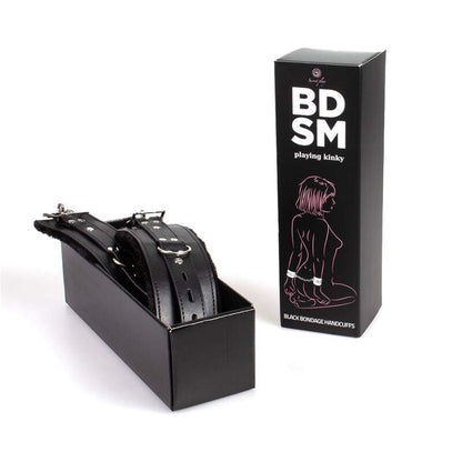 SECRETCLEAK - SVART BONDAGE HÅNDJERN BDSM-KOLLEKSJON