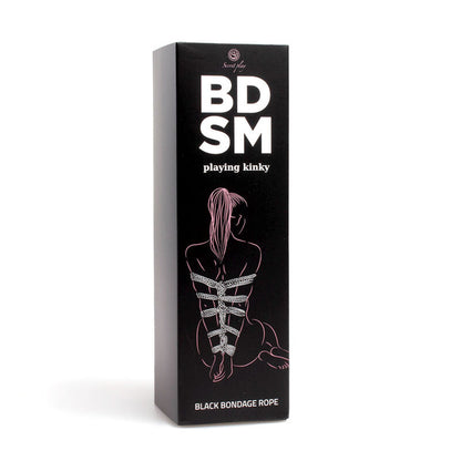 SECRETPLAY - SVART BONDAGE TAU BDSM-KOLLEKSJON