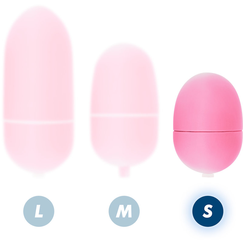 ONLINE - FJERNKONTROLL VIBRERENDE EGG ROSA