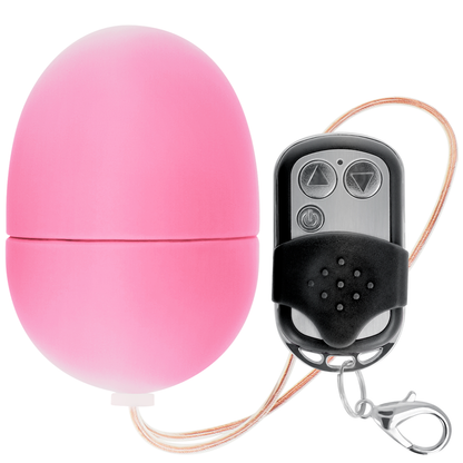 ONLINE - FJERNKONTROLL VIBRERENDE EGG ROSA