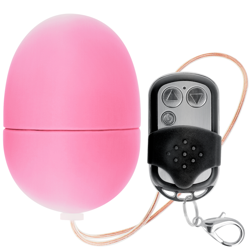 ONLINE - FJERNKONTROLL VIBRERENDE EGG ROSA