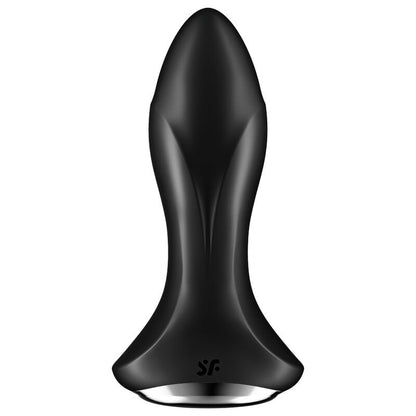 SATISFYER - ROTATORPLUG 1+ VIBRERINGSPLUG APP SVART