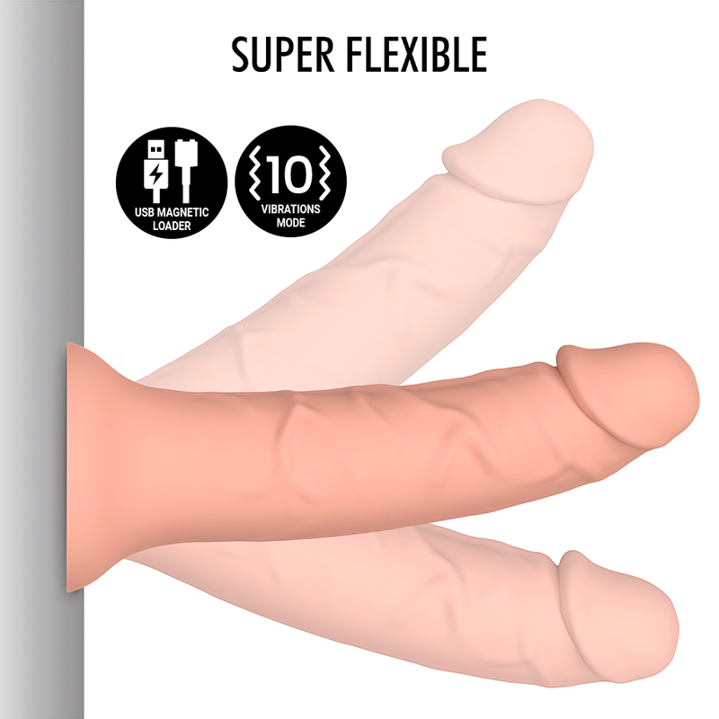 MYTHOLOGY - ASHER ORIGINAL DILDO S - VIBRATOR KOMPATIBEL MED WATCHME TRÅDLØS TEKNOLOGI