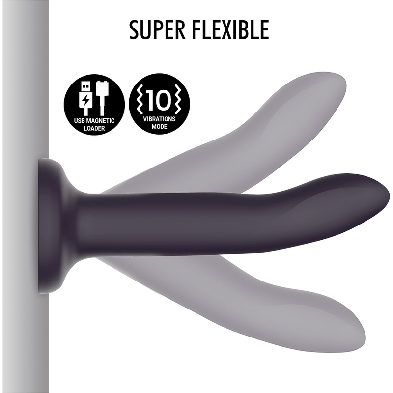 MYTHOLOGY - DUMAN MYSTIC DILDO M - VIBRATOR KOMPATIBEL MED WATCHME TRÅDLØS TEKNOLOGI