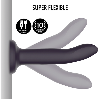 MYTHOLOGY - DUMAN MYSTIC DILDO M - VIBRATOR KOMPATIBEL MED WATCHME TRÅDLØS TEKNOLOGI