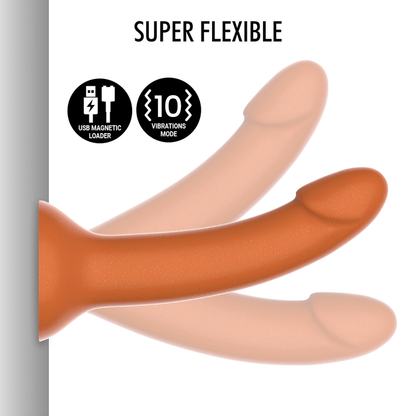 MYTOLOGI - RUNE ROYAL DILDO M - VIBRATOR WATCHME TRÅDLØS TEKNOLOGI KOMPATIBEL