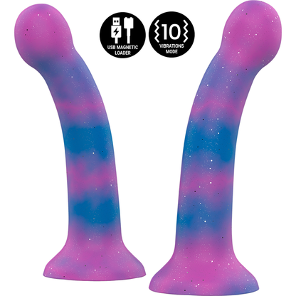 MYTOLOGI - DION GALACTIC DILDO S - VIBRATOR WATCHME TRÅDLØS TEKNOLOGIKOMPATIBEL