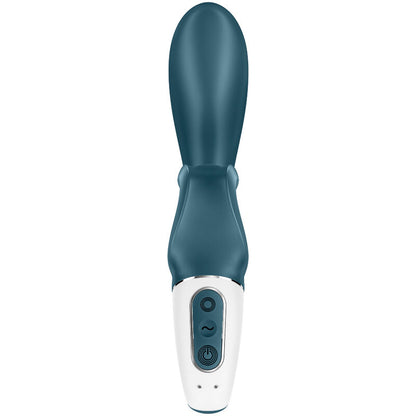 SATISFYER - HUG ME KANINVIBRATOR APP BLÅ