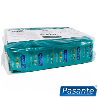 PASANTE - KONDOMER TROPISK BAG 144 ENHETER
