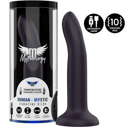 MYTHOLOGY - DUMAN MYSTIC DILDO M - VIBRATOR KOMPATIBEL MED WATCHME TRÅDLØS TEKNOLOGI