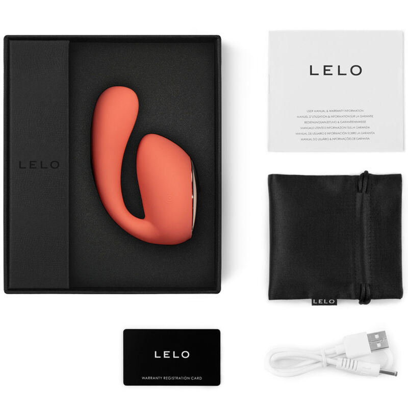 LELO - IDA WAVE CORAL COUPLES MASSASJER