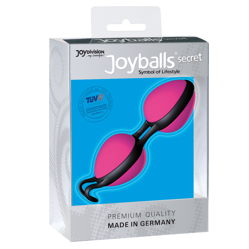 JOYDIVION JOYBALLS - HEMMELIGE SVARTE OG ROSA KINESISK BALLER