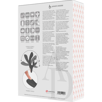 ANNE'S DESIRE - KANIN FJERNKONTROLLTEKNOLOGI WATCHME SVART/GULL