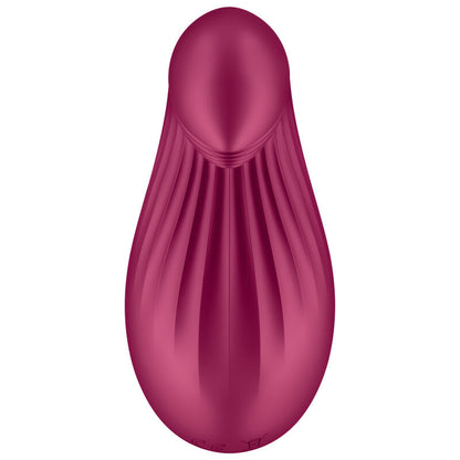 SATISFYER - DIPPING DELIGHT LAY-ON VIBRATOR RED