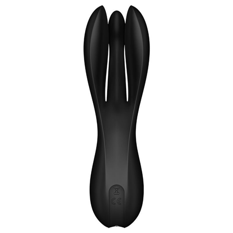 SATISFYER - TREKANT 2 VIBRATOR SVART
