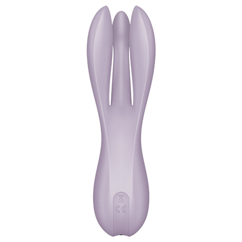 SATISFYER - THREESOME 2 VIBRATOR VIOLET