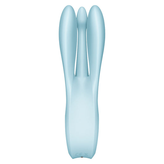 SATISFYER - THREESOME 1 VIBRATOR BLUE