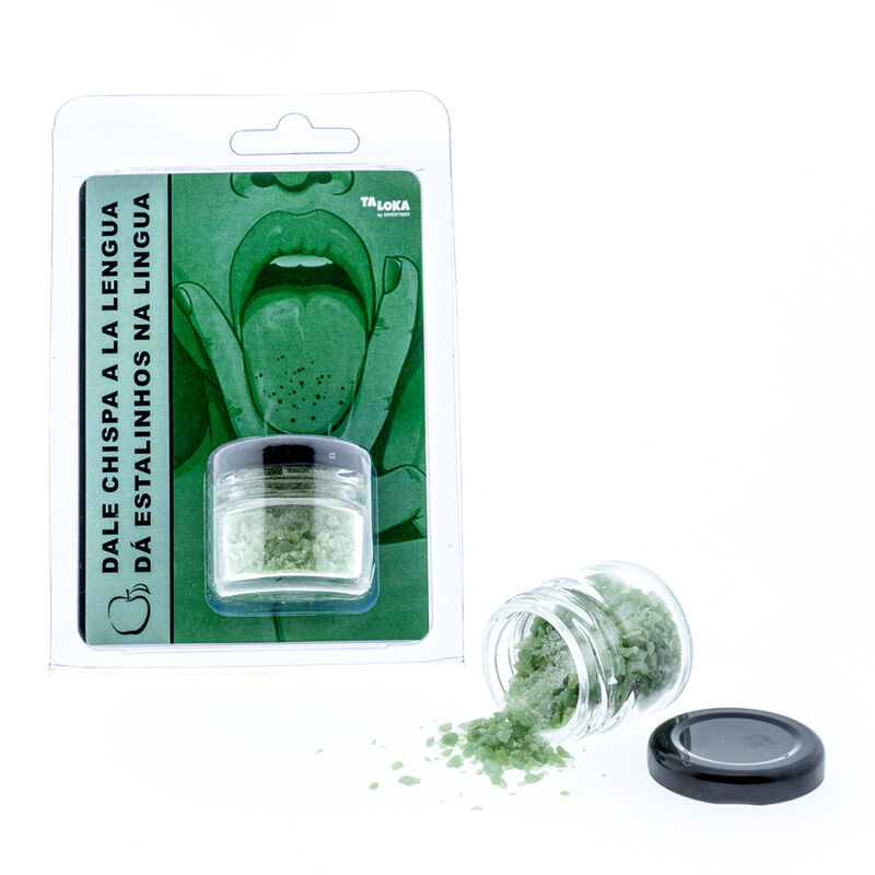 TALOKA - GLITTER FOR TUNGEN! MAGISKE KYSS MED GRØNT EPLE