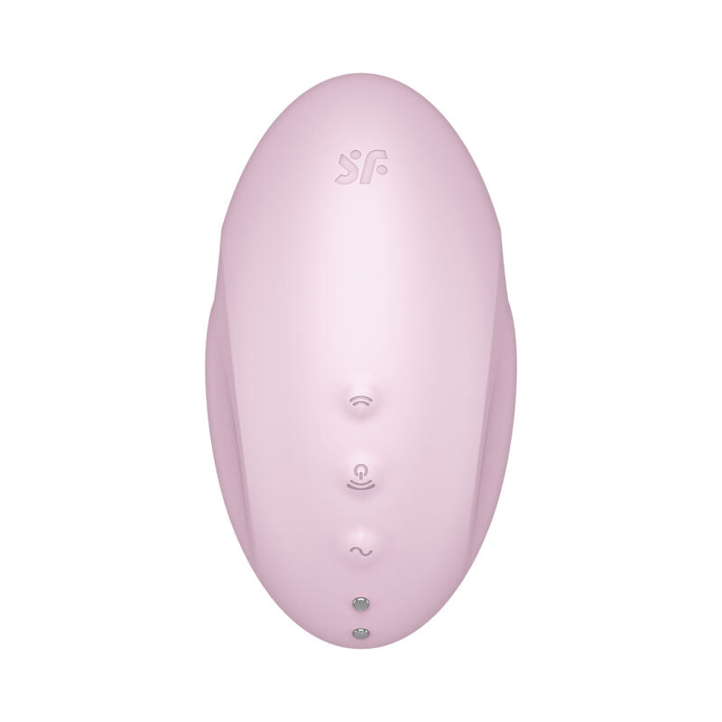SATISFYER - VULVA LOVER 3 LUFTPULSSTIMULATOR OG VIBRATOR ROSA