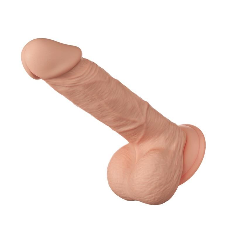 BAILE - BEAUTIFUL ENCOUNTER BAHAMUT FLEKSIBEL REALISTISK DILDO 21,8 CM NATURLIG