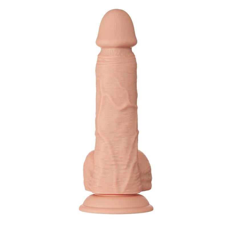 BAILE - BEAUTIFUL ENCOUNTER BAHAMUT FLEKSIBEL REALISTISK DILDO 21,8 CM NATURLIG