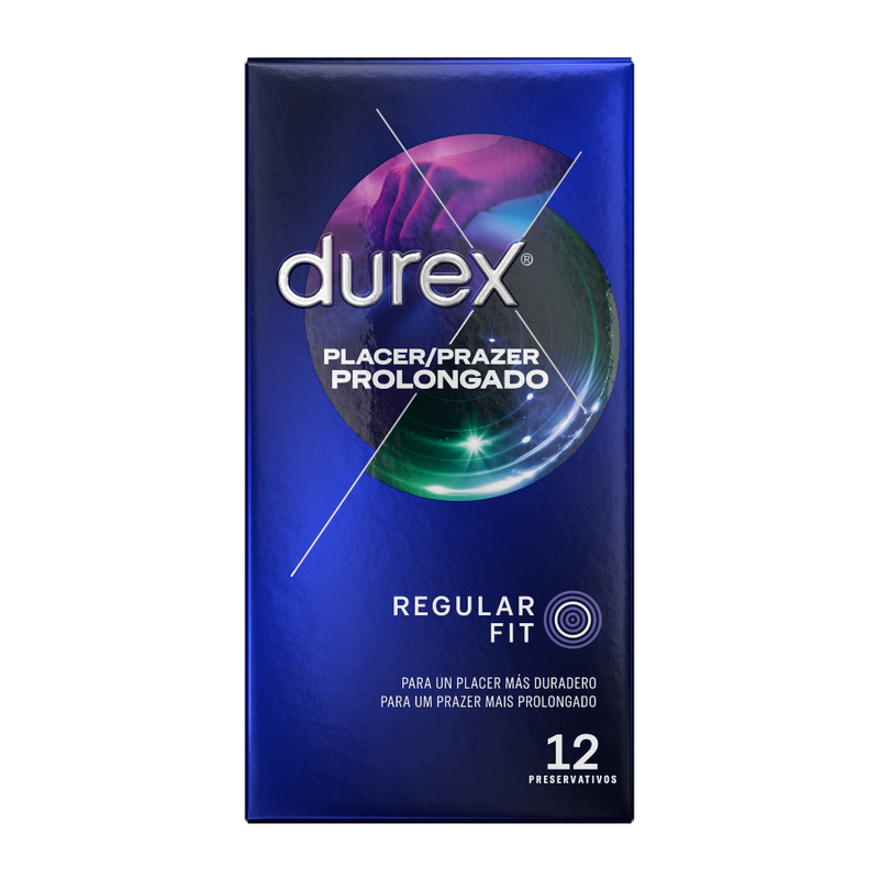 DUREX - FORLENGEDE NYTELSER FORSINKET 12 ENHETER