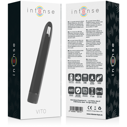 INTENS - VITO SVART VIBRATOR